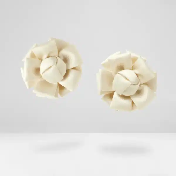 CADI 可拆式緞帶花 配件(奶油象牙色)